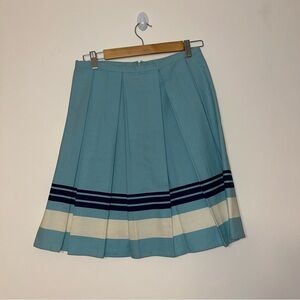 Jason Wu Blue Pleated Skirt with Stripes
